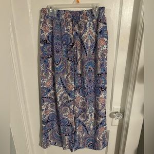3 for $15 BOHO Pattern Wide Leg Pants